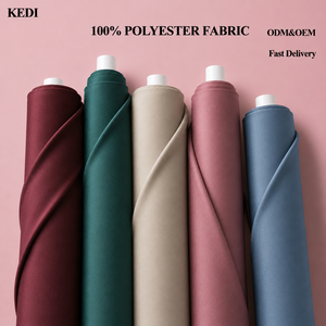 Tissu 100 % polyester luxueux, drapé et respirant pour robe, jupe midi, vêtements d'extérieur légers et tenues de bureau - Product Image 1