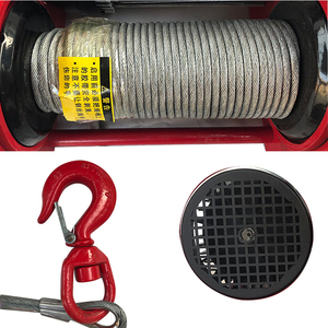 Nuevo <span class=keywords><strong>Mini</strong></span> Polipasto Eléctrico con Cable de Acero, Capacidad de Carga de 1000 kg, Altura de Elevación de 12-30 m, para Uso Doméstico en Restaurantes y Hoteles - Product Image 6