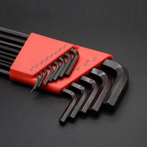 13pcs Set Kunci Hex Kepala Bola Ukuran Sedang Sae/Metrik untuk Perkakas Tangan dan Kunci Pas - Product Image 3