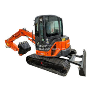 Excavatrice Hitachi ZX50U d'occasion de haute qualité, 5 tonnes, avec 1 an de garantie, à vendre - Product Image 1