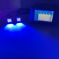 Systèmes de lampes de polymérisation UV LED sur mesure pour petites surfaces, contrôleur à écran tactile, 1000 mW/cm² réglable, tension 110/220 V, garantie 1 an