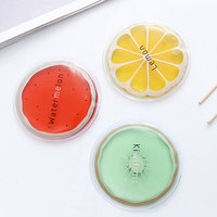 Compresse de gel chaud/froid en forme de pastèque pour boîtes à lunch, usage rafraîchissant