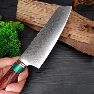 طاه يدوي الصنع محترف بجودة عالية جدا ، طاه دمشقي بمقابض خشبية - Product Image 5