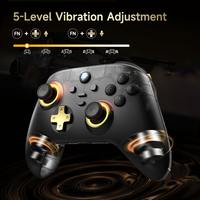 Controlador de juegos para PC EasySMX D05 con base de carga, Gamepad multiplataforma con joysticks de efecto Hall, 2 botones de programación