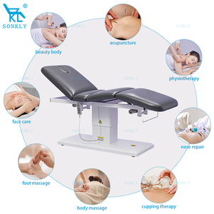 Camilla de Masaje Eléctrica SONKLY, Cama de Tratamiento Hospitalario, Mesa de Examen para Ecocardiograma y Osteopatía - Product Image 5