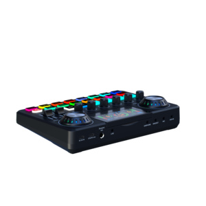 F668 Tarjeta <span class=keywords><strong>de</strong></span> sonido en vivo portátil <span class=keywords><strong>Estudio</strong></span> Interfaz <span class=keywords><strong>de</strong></span> grabación <span class=keywords><strong>de</strong></span> música Mezclador <span class=keywords><strong>de</strong></span> sonido <span class=keywords><strong>de</strong></span> audio <span class=keywords><strong>PC</strong></span> Teléfono Transmisión Nueva Cancelación <span class=keywords><strong>de</strong></span> ruido - Product Image 6