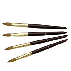 Pinceau à poudre <span class=keywords><strong>acrylique</strong></span> <span class=keywords><strong>de</strong></span> haute qualité <span class=keywords><strong>haut</strong></span> <span class=keywords><strong>de</strong></span> <span class=keywords><strong>gamme</strong></span> manche en bois brun kolinsky pinceau à ongles <span class=keywords><strong>acrylique</strong></span> avec pour la poudre <span class=keywords><strong>acrylique</strong></span> pour ongles d'art - Product Image 4