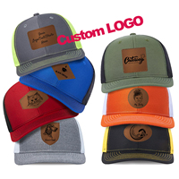 Topi Trucker 6 Panel Outdoor Model Richardson 112, Bordir Logo, Pinggiran Melengkung, Pria Wanita, Terlaris