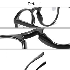 Nuevo estilo Retro espejo de alta definición al por mayor marcos <span class=keywords><strong>grandes</strong></span> Multi Focus <span class=keywords><strong>presbicia</strong></span> Anti luz azul <span class=keywords><strong>gafas</strong></span> de lectura - Product Image 4