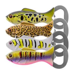 Free samples 10.5cm Metal Medal Bottle Opener fishing tackle fish bottle opener