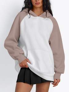 Chemise d'entraînement athlétique sweats à capuche surdimensionnés pour femmes pull polaire automne sweats mode Y2K tenues vêtements 2024 - Product Image 3