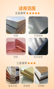 ที่เจาะรูสเตนเลสแผ่นเหล็กความเร็วสูงแผ่นเหล็กชุบไทเทเนียม - Product Image 5