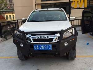 Paraurti Auto 4x4 Fuoristrada per ISUZU D-MAX <span class=keywords><strong>2012</strong></span>+ Bull <span class=keywords><strong>Bar</strong></span> Anteriore con Lampada Paraurti Anteriore in Acciaio - Product Image 2