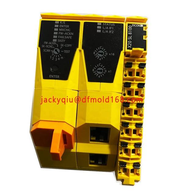 Brand New B&r X20 SafeLOGIC Safety Controller X20SL8100