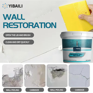 Mortier <span class=keywords><strong>de</strong></span> Remplissage Mural - Kit Simple pour Remplir les Trous dans les Murs - Réparation Efficace des Fissures - Réparation des Murs en Plâtre - Utilisation en Appartement - Product Image 2
