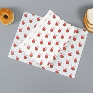 Papel de Embalaje Personalizado Impreso por Ambos Lados con Revestimiento de Cera Antigrasa de Grado Alimenticio para Sándwiches, Bocadillos, Fideos y Ensaladas - Product Image 3