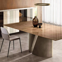 Table à manger en bois de haute qualité Table rectangulaire pour 6 8 chaises pour salle à manger Facile à assembler Bon standard pour salle à manger