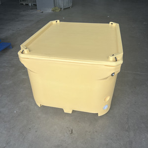 Conteneur à palettes isotherme à double paroi du fabricant d'origine, bac à <span class=keywords><strong>poisson</strong></span> pour le transport et le stockage des aliments - Product Image 2