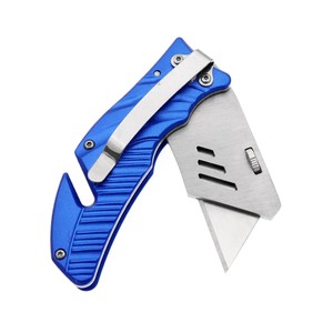 Heavy Duty SK5 Blade Aluminum Handle Pocket <b>Paper</b> Cutter Utility Box Cutter Knife for Cartons - Product Image 5