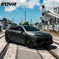 Rines Forjados EVOR, Diseño Cóncavo, 5x114.3 para LAMBORGHINI HURACAN, RANGE ROVER 5x130, Cromados, Todoterreno
