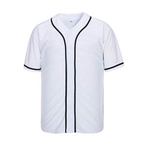 Vente en gros de maillots de baseball personnalisés, respirants, séchage rapide, vêtements de sport de qualité supérieure, fournisseur de vêtements de softball grande taille - Product Image 2