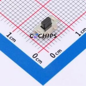 HX TS3643CA-0.6 250gf Tactile Switch SMD,3x6mm Switch Single Pole Single Throw Square Button 2.5N Horizontal Mount - Product Image 1