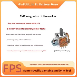 <span class=keywords><strong>Joystick</strong></span> Magnetoresistivo Jinfu TMR, 5 Millones de Usos, Bajo Consumo, Alta Precisión, Repuesto <span class=keywords><strong>Original</strong></span> para Juegos - Product Image 5