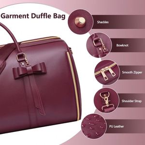Échantillon gratuit de sacs à vêtements pour hommes sac à vêtements de voyage à main, sac à vêtements en tissu épais durable pour costumes - Product Image 6
