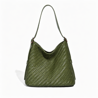 Sac banane personnalisé à tissage unique Sac à bandoulière pour femme Sac de poitrine populaire de haute qualité