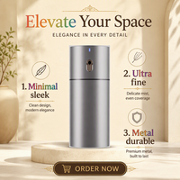 Diffuseur de parfum pour voiture, machine à arôme d'huiles essentielles sans eau à minuterie intelligente, désodorisant commercial pour la maison, l'hôtel et le bureau