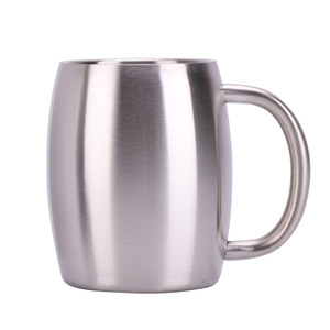 14oz personalizado sublimación tazas de café de acero inoxidable con mango y tapa - Product Image 1