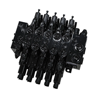 Vanne de contrôle de partage de débit série TRM15A, vanne proportionnelle électrique stable pour grue Sx12, 24V 12V
