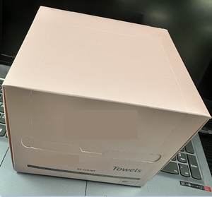 Emballage personnalisé Serviette de visage Viscose Polyester Spunlace Tissu non tissé Lingette de nettoyage à sec multi-usages Mouchoirs en papier jetables - Product Image 1