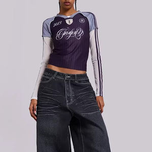 Camisetas de Fútbol Personalizadas para Mujer con Nombre y Número Bordados, Camisetas Deportivas Oficiales para Partidos - Product Image 3