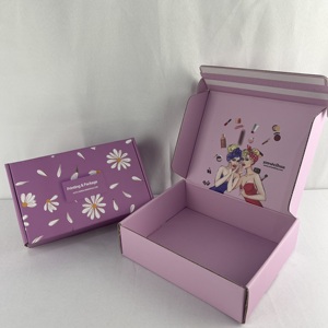 Nhỏ vận chuyển hộp màu hồng Polka Dot sóng hộp bưu phẩm số lượng lớn cho doanh nghiệp nhỏ gửi thư Quà Tặng - Product Image 4