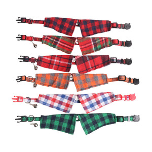 Et supplies-collar de gato de lujo para hombre, Traje a cuadros con hebilla separadora, venta al por mayor - Product Image 2