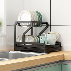 <b>Dish</b> Drying <b>Rack</b> Over Sink Kitchen Storage Shelf Metal <b>Rack</b> Storage Shelf Storage Holder and <b>Racks</b> - Product Image 2