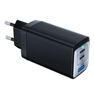 Ad alta velocità 65W <span class=keywords><strong>3</strong></span> porte GAN PD caricatore da parete con <span class=keywords><strong>2</strong></span> porte PD e QC.<span class=keywords><strong>3</strong></span>, compatto veloce caricabatterie da parete pieghevole per laptop, telefono e altro - Product Image 3
