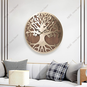 Nuovo stile legno <span class=keywords><strong>albero</strong></span> <span class=keywords><strong>della</strong></span> <span class=keywords><strong>vita</strong></span> digitale 3d classico <span class=keywords><strong>orologio</strong></span> <span class=keywords><strong>da</strong></span> <span class=keywords><strong>parete</strong></span> in legno <span class=keywords><strong>orologio</strong></span> decorazione per la casa - Product Image 6