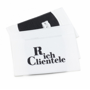 Logo de vêtements en Satin, nouvelles exigences d'étiquetage, étiquettes de matelas Oem, étiquette de nom, étiquette tissée - Product Image 1