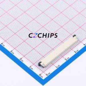 <b>FPC</b>-1.0AX-32PWCR-H25 FFC/<b>FPC</b> Connector SMD,P=1mm,Horizontal Mount Connector Drawer Type Bottom Contact 32P 1mm - Product Image 2