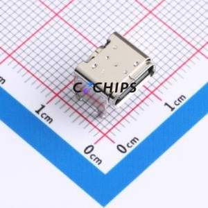 MC-108-DG30 USB Connector SMD Connector ( Connector Type: Type-C )( Protocol Standard: USB 3.1 )( Gender: Female ) - Product Image 1