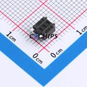 F4B038211T Tactile Switch SMD-4P,4.5x4.5mm Switch Single Pole Single Throw Round Button 2.6N 4.5mm - Product Image 2