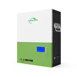 Enershare 에너지 리튬 철 인산염 48 볼트 100Ah 200Ah 300Ah 5Kwh 10Kwh 20Kwh Lifepo4 태양 리튬 배터리 팩