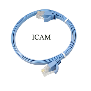 Hot Sell Germany Poland Network Cable DE 8-line RJ45 Egyglods Cat5e Patch Cord for HDTV PC <b>Router</b> Laptop Cable Icam - Product Image 1