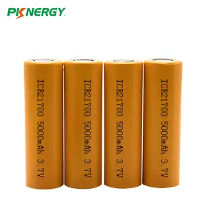 리튬 이온 원통형 셀 21700 3.7V 4500/4800/5000mAh 충전식 배터리 팩