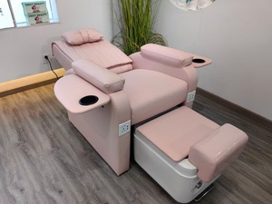 Mobiliario Profesional de Salón Sillón de Pedicura <span class=keywords><strong>SPA</strong></span> de Lujo con Masaje Completo Eléctrico Reclinable y Sofá Multifunción para Masaje de Pies - Product Image 3