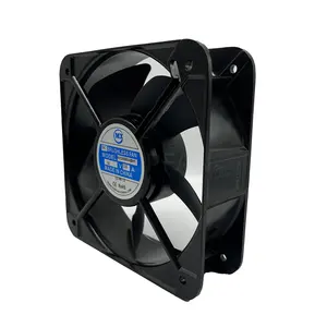 MX20060 110V-120V 3000RPM 200x200x60mm Ventiladores de flujo axial de CA de 8 pulgadas Cojinete de bolas doble Ventilador de radiador de refrigeración de alta velocidad