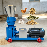 Máquina Peletizadora de Alimentos para Animales y Aves de Corral de 200 kg/h a Precio de Fábrica, con Voltaje de 220V/380V y 1 Año de Garantía