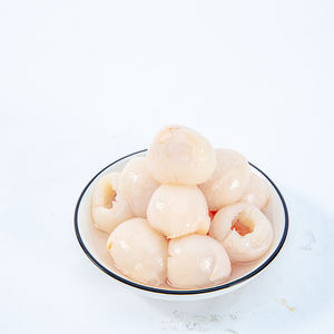 Auténtica dulzura tropical conservada exquisita fruta <span class=keywords><strong>de</strong></span> lichi enlatada translúcida variedad <span class=keywords><strong>de</strong></span> carne como jade cerezas <span class=keywords><strong>naranjas</strong></span> manzanas - Product Image 1